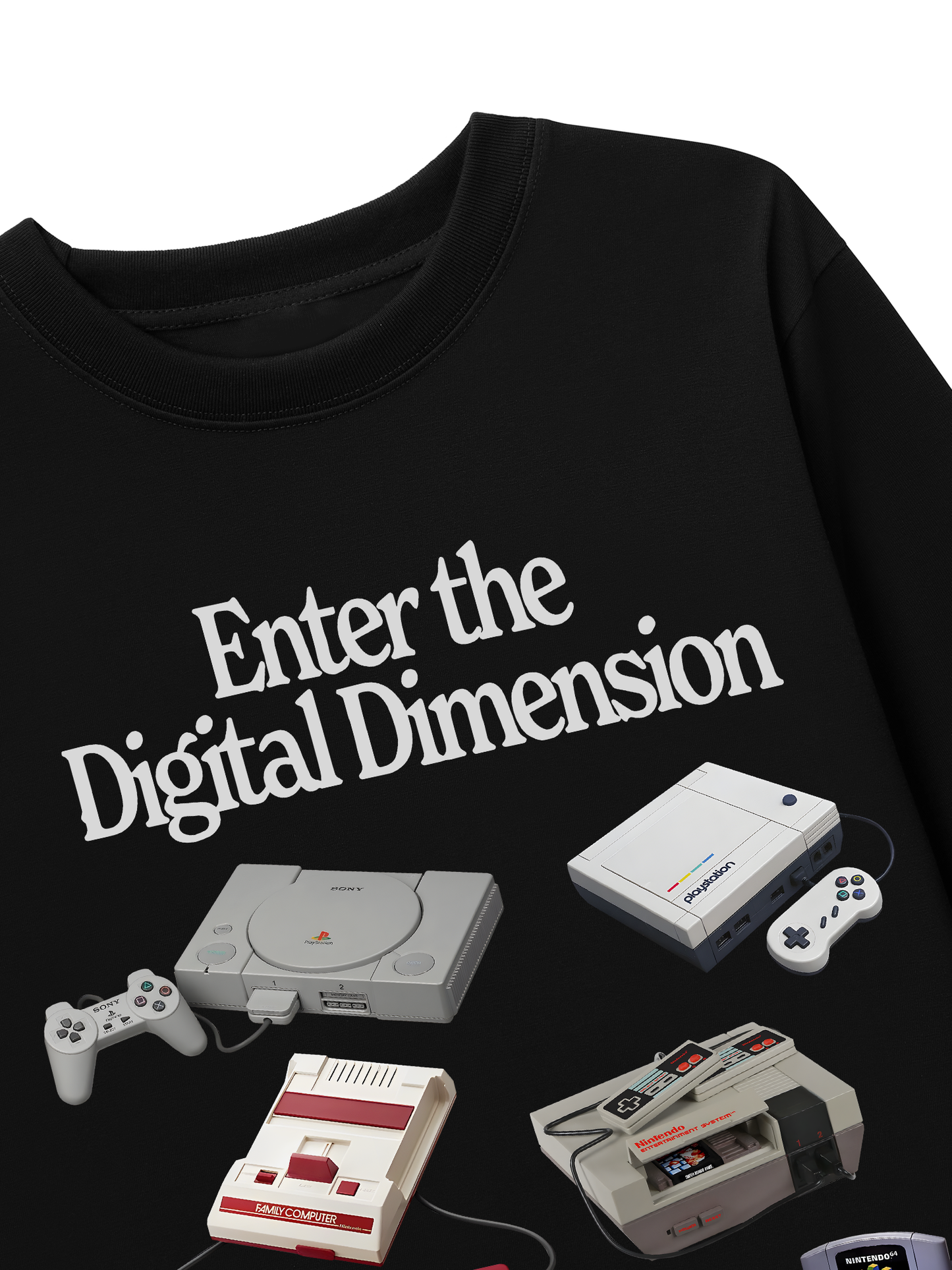 Áo Thun Dài Tay Enter The Digital Dimension