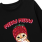 Áo Thun Dài Tay Meow Meow Strawberry
