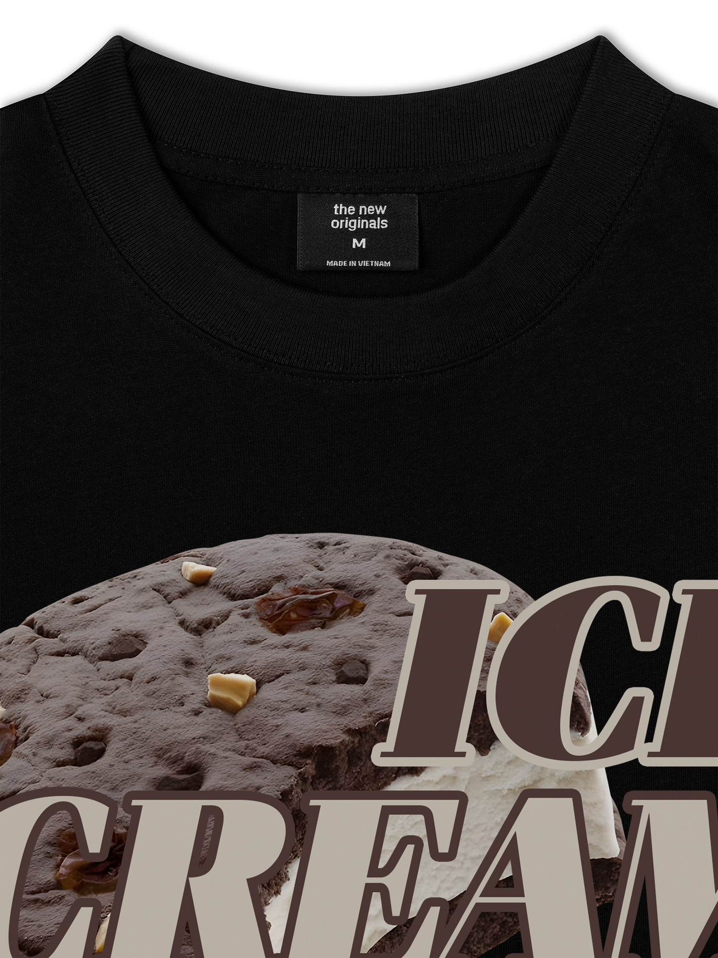 Áo Thun Relaxed Fit Foody Ice Cream Pie