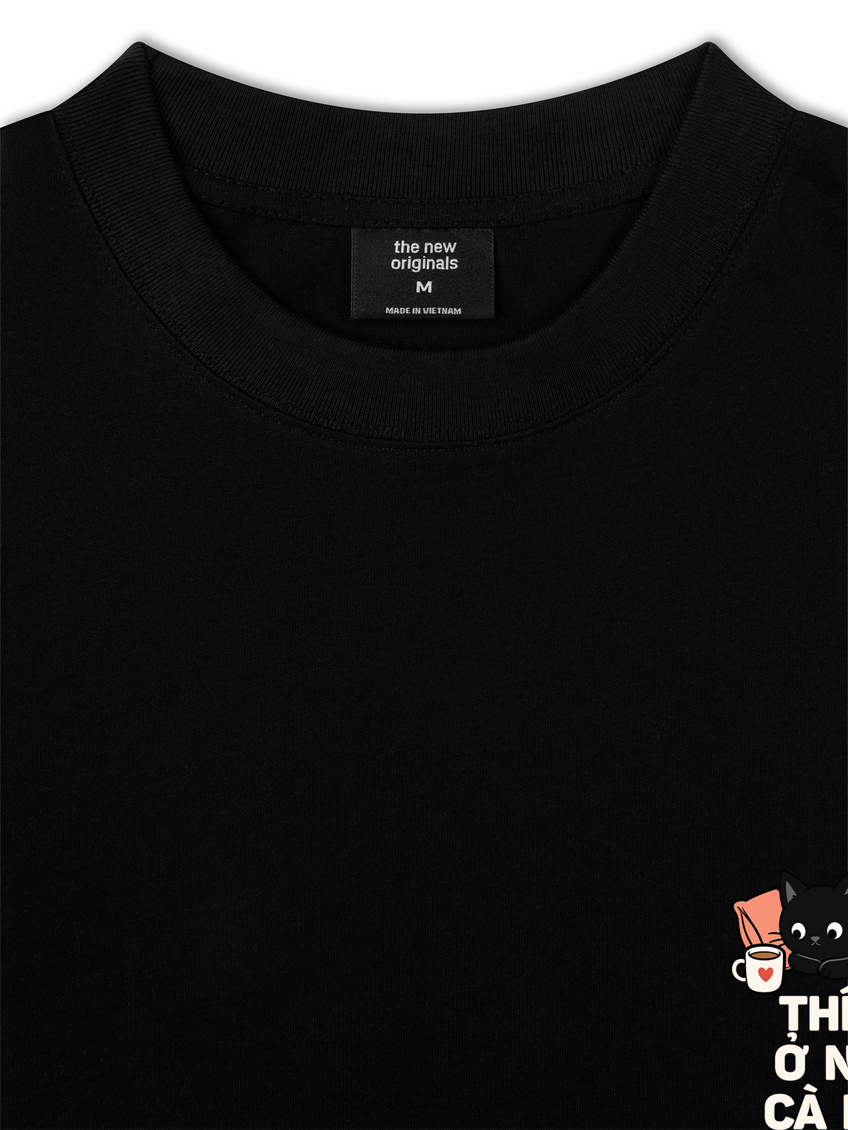Áo Thun Relaxed Fit Thích Ở Nhà Cà Phê