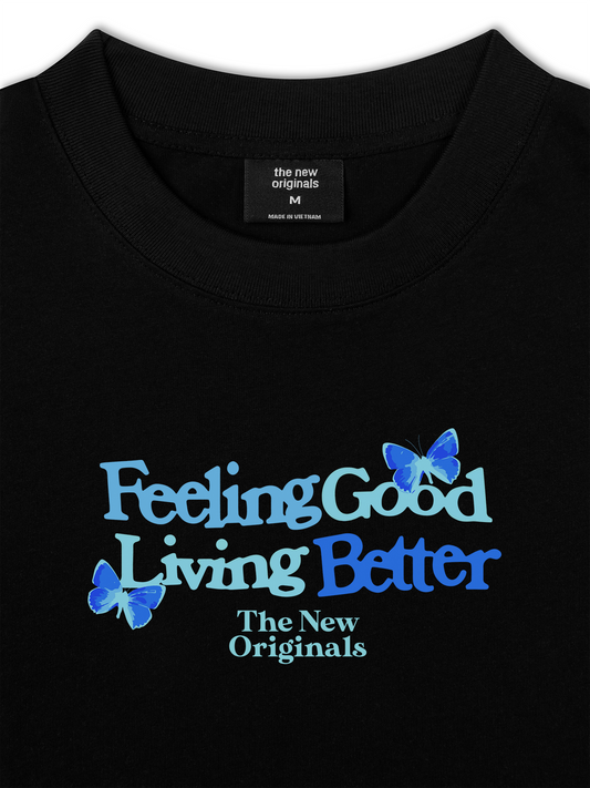 Áo Thun Relaxed Fit Be Bold Feeling Good Living Better