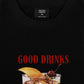 Áo Thun Relaxed Fit Good Drinks, Great Friends