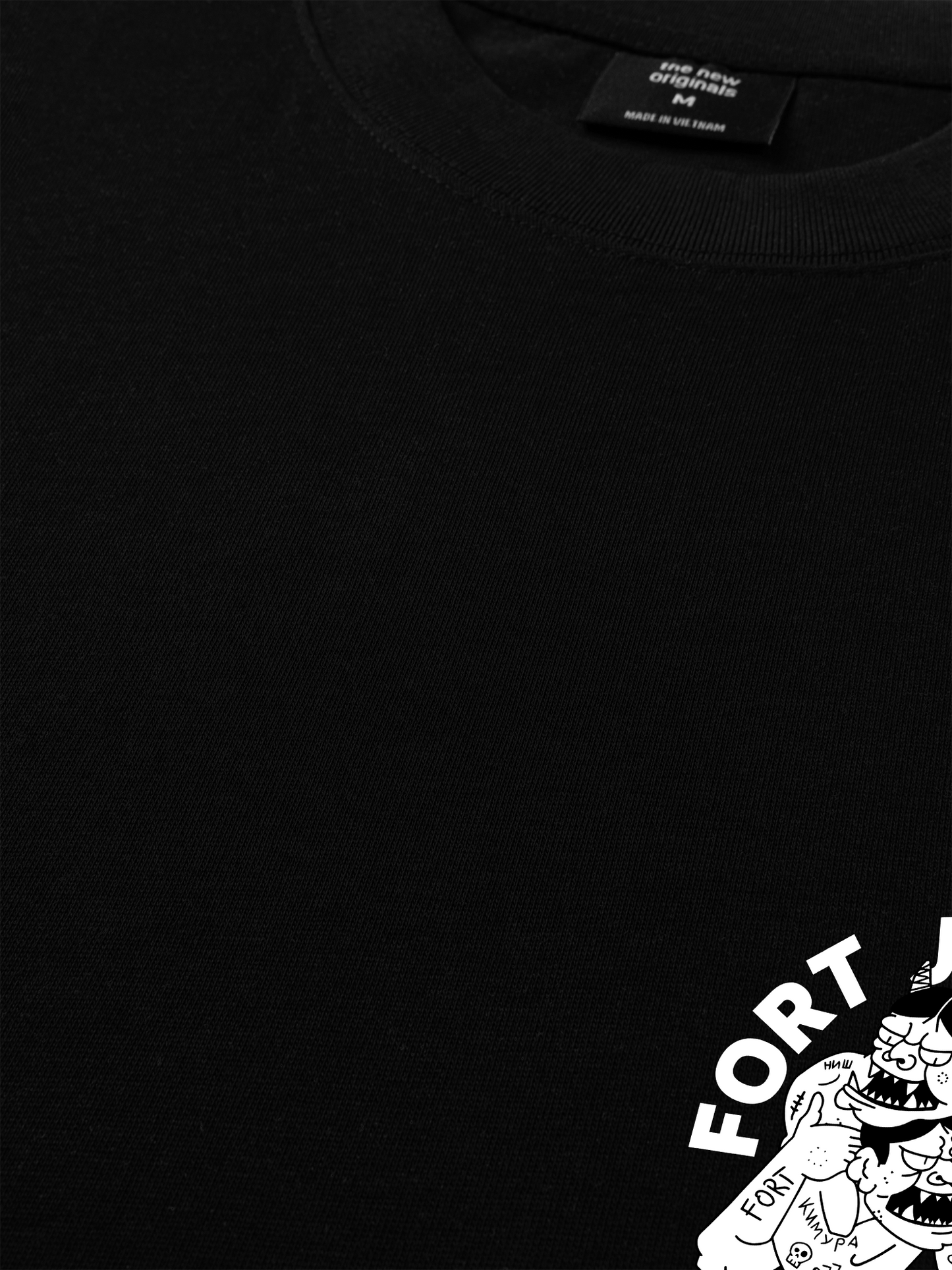 Áo Thun Relaxed Fit Fort Jiu Jitsu