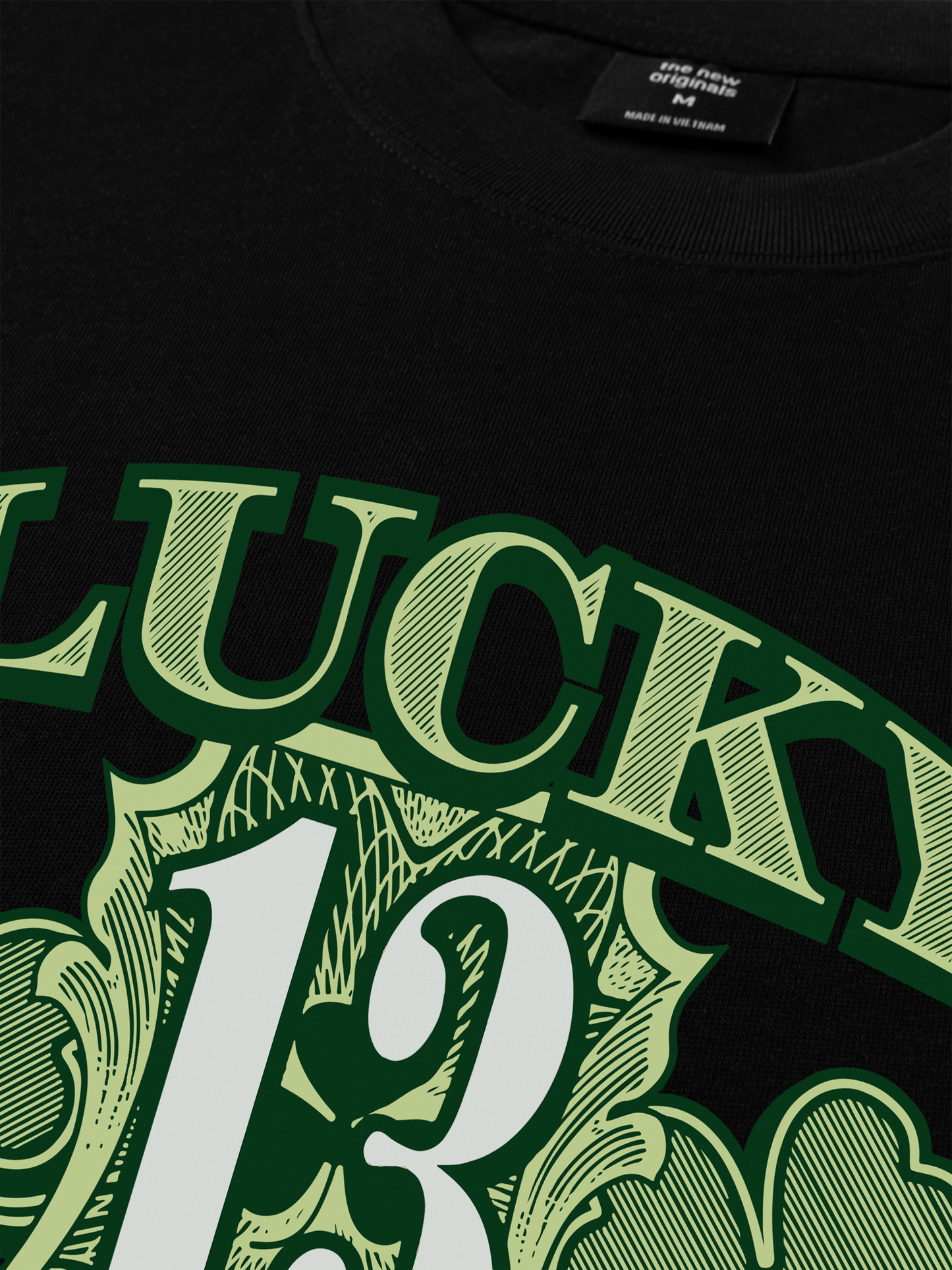 Áo Thun Relaxed Fit Lucky Thirdteen Clover