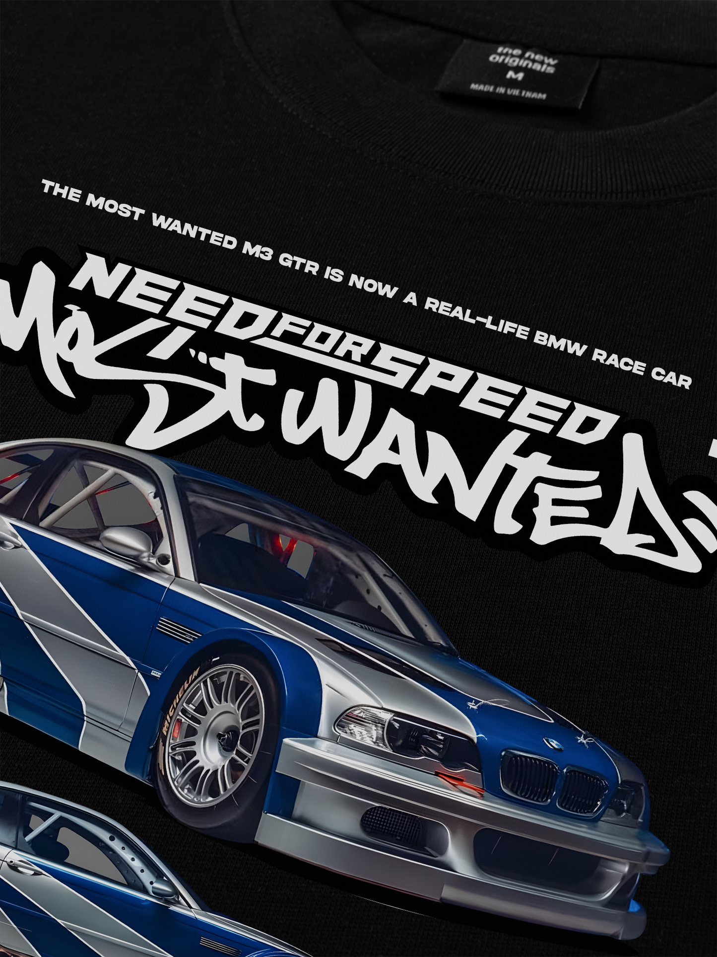 Áo Thun Relaxed Fit Car Need For Speed Most Wanted