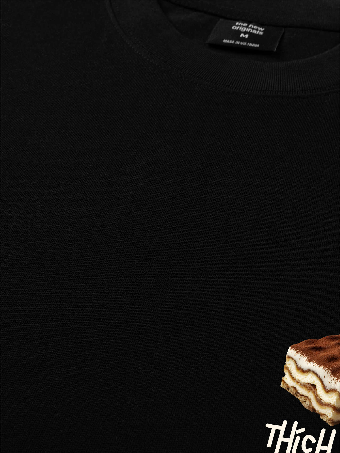 Áo Thun Relaxed Fit Thích Ăn Tiramisu