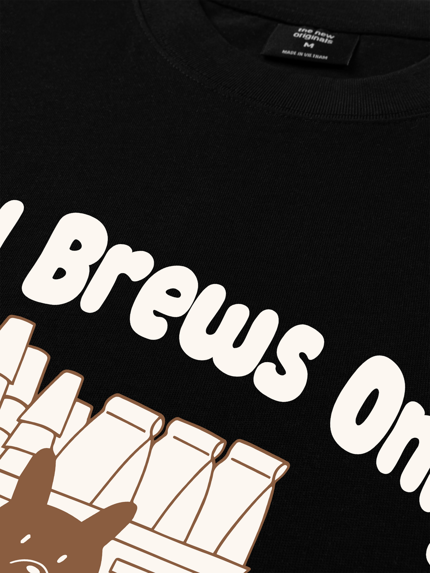 Áo Thun Relaxed Fit Good Brews Only