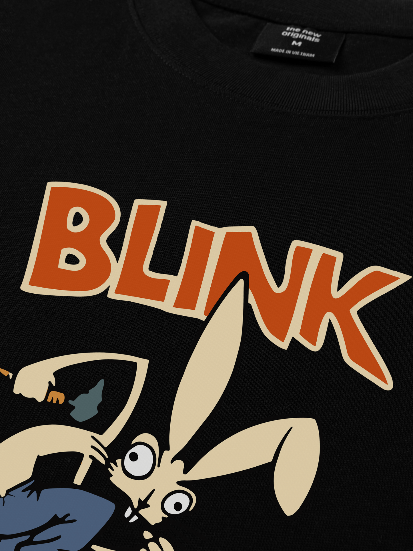 Áo Thun Relaxed Fit Blink 182 Bunny Logo