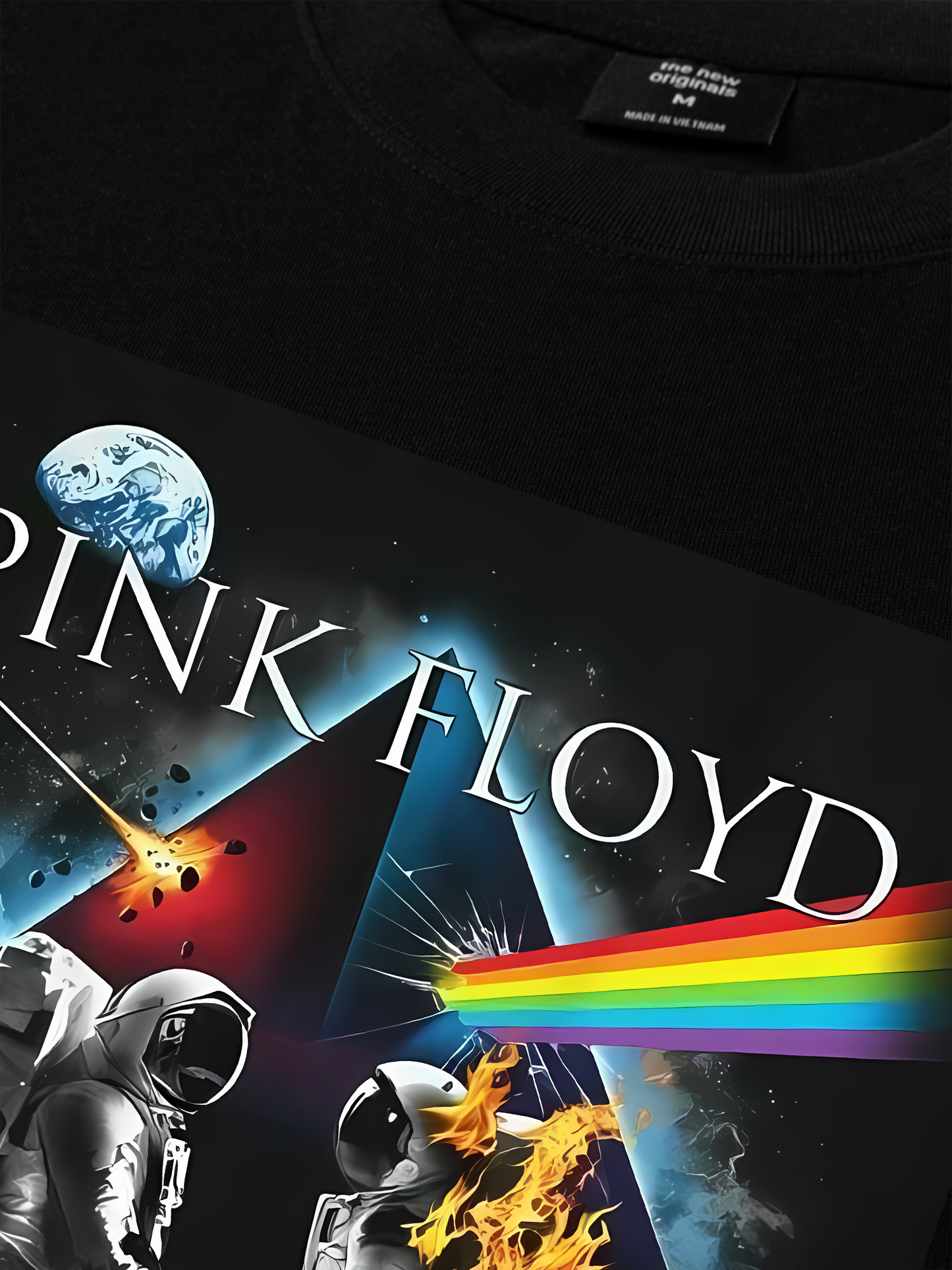 Áo Thun Relaxed Fit Pink Floyd Outer Space