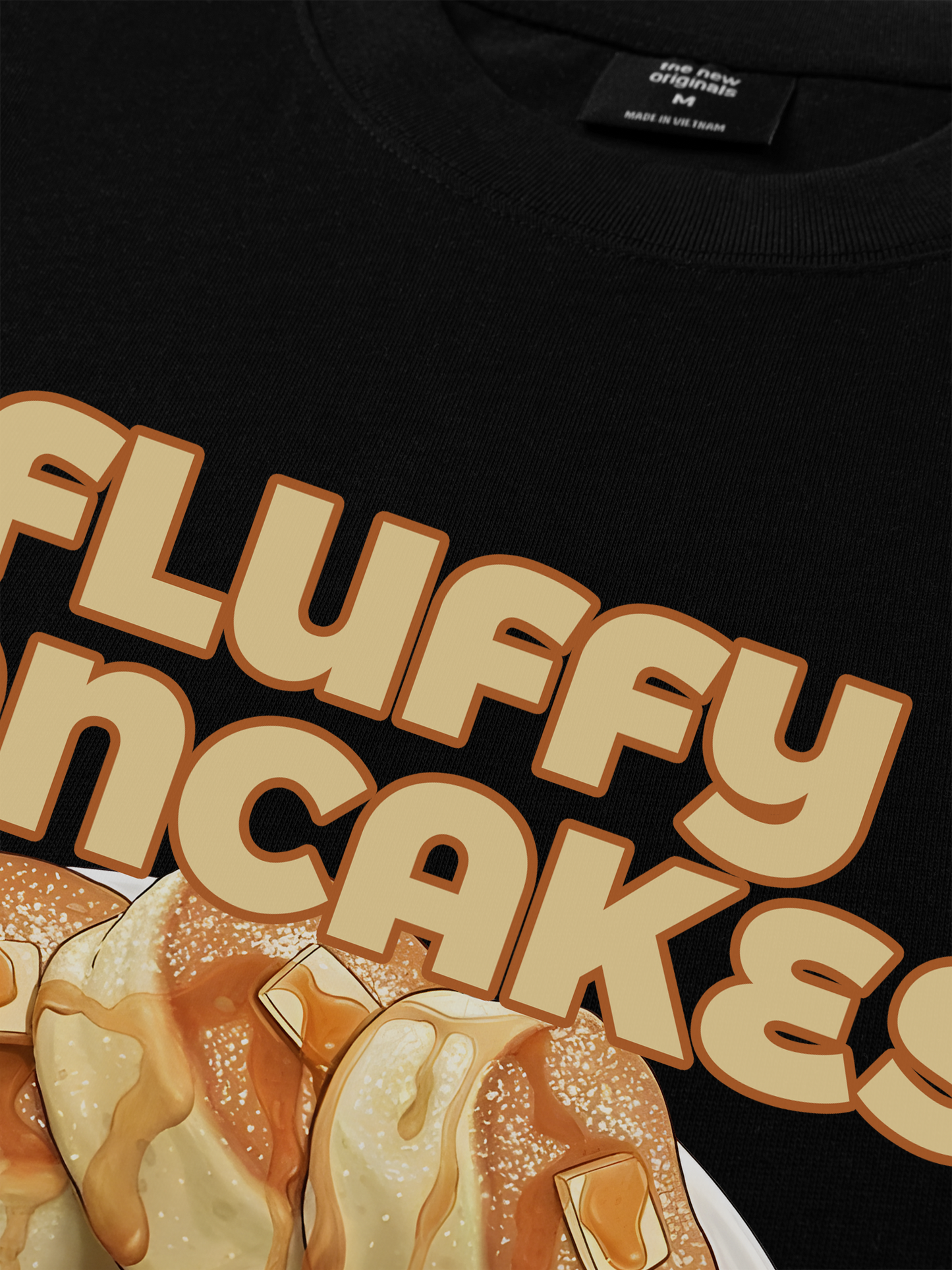 Áo Thun Relaxed Fit Foody Fluffy Pancakes