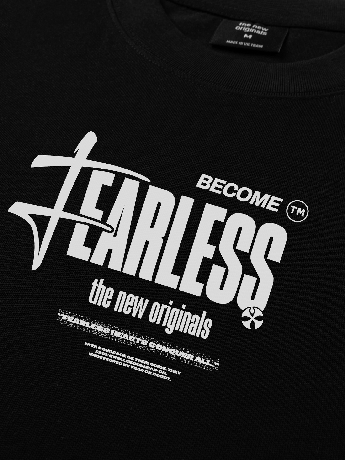 Áo Thun Relaxed Fit Be Bold Become Fearless