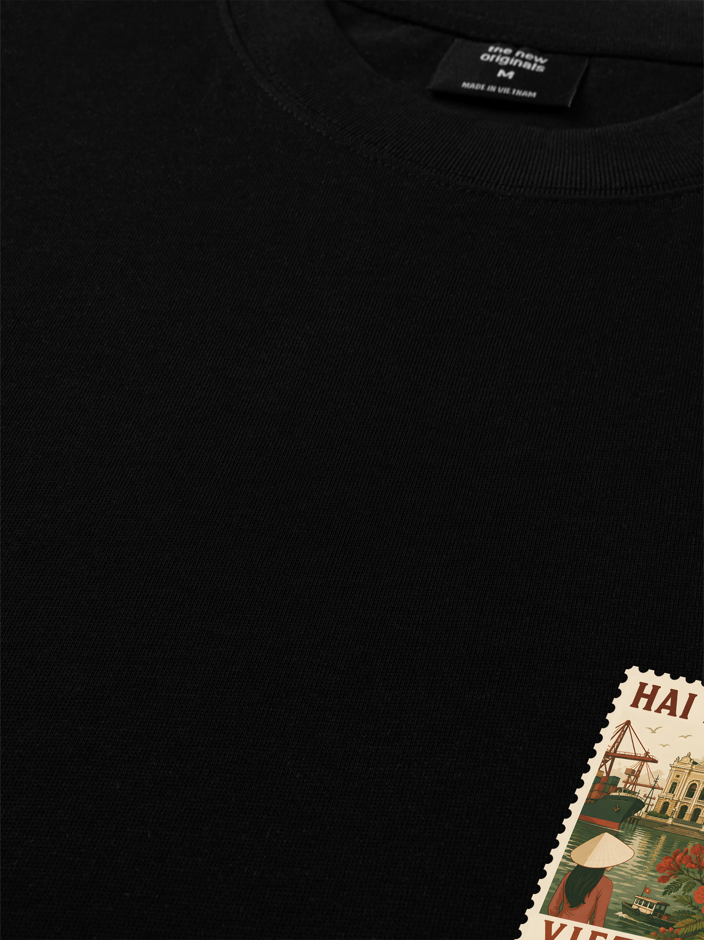 Áo Thun Relaxed Fit Tem Hải Phòng