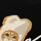 Áo Thun Relaxed Fit Animal Mood Toast Face Cat