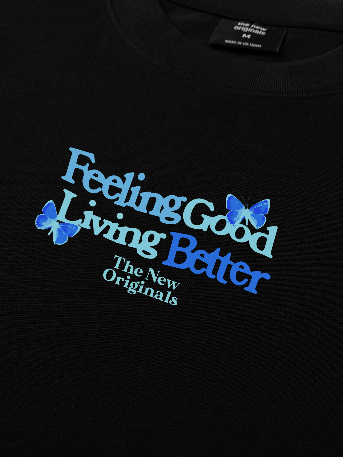 Áo Thun Relaxed Fit Be Bold Feeling Good Living Better