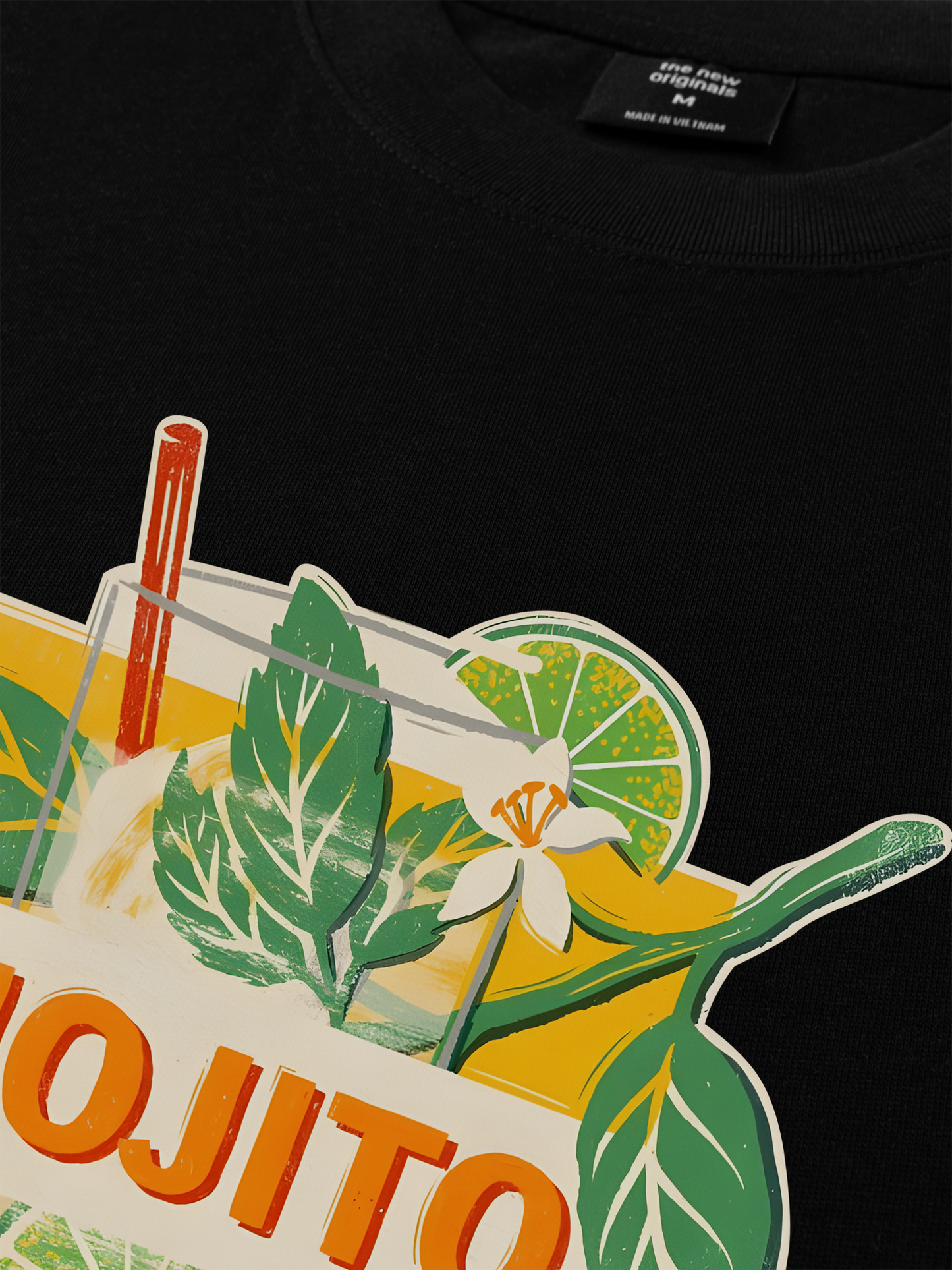 Áo Thun Relaxed Fit Fresh Lime Mojito