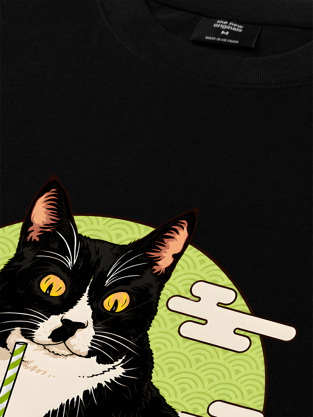 Áo Thun Relaxed Fit Matcha Mewz