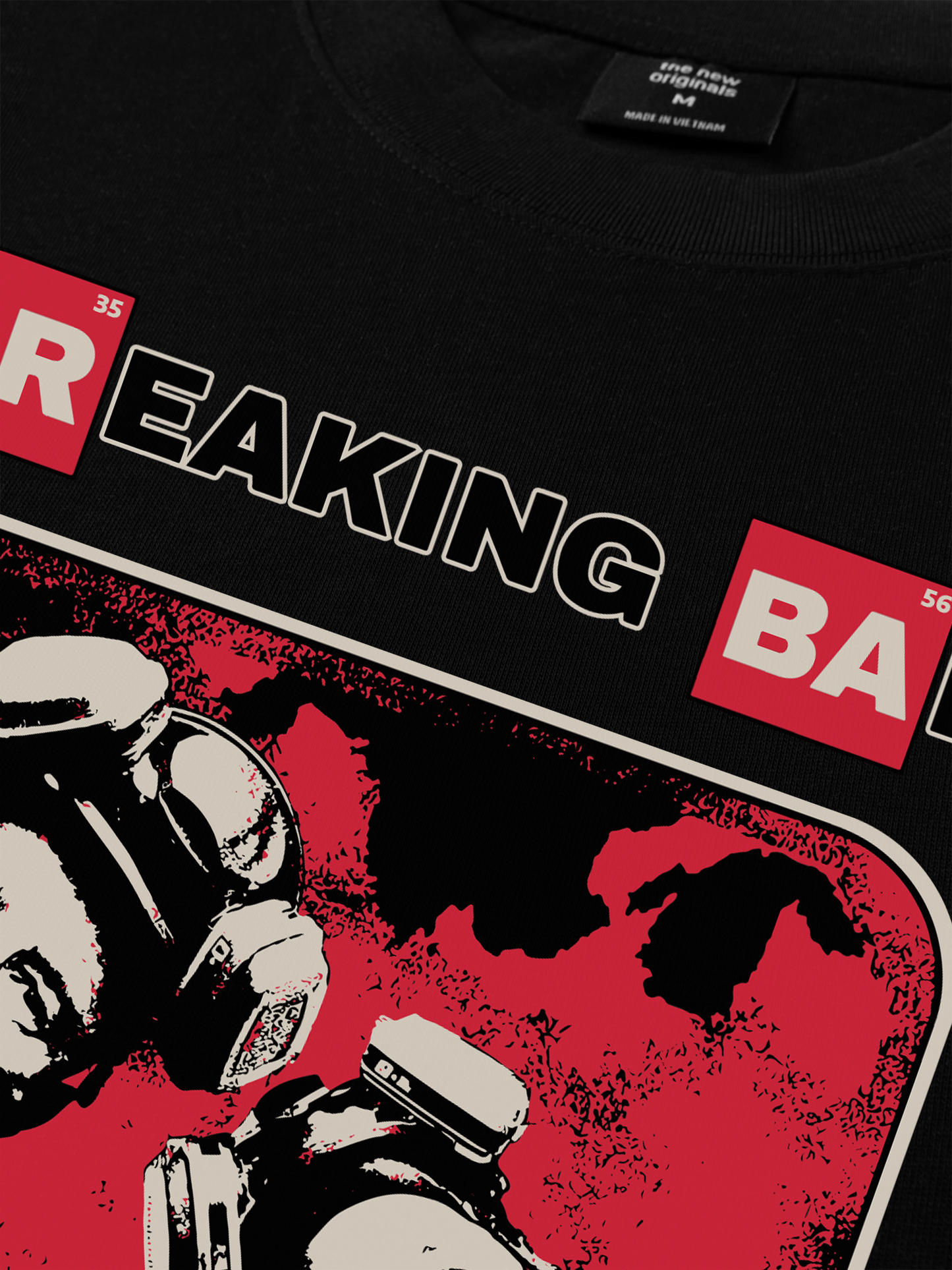 Áo Thun Relaxed Fit Movie Breaking Bad Vision