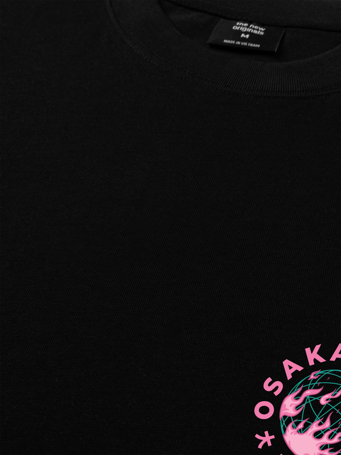 Áo Thun Relaxed Fit World Wide Osaka Japan