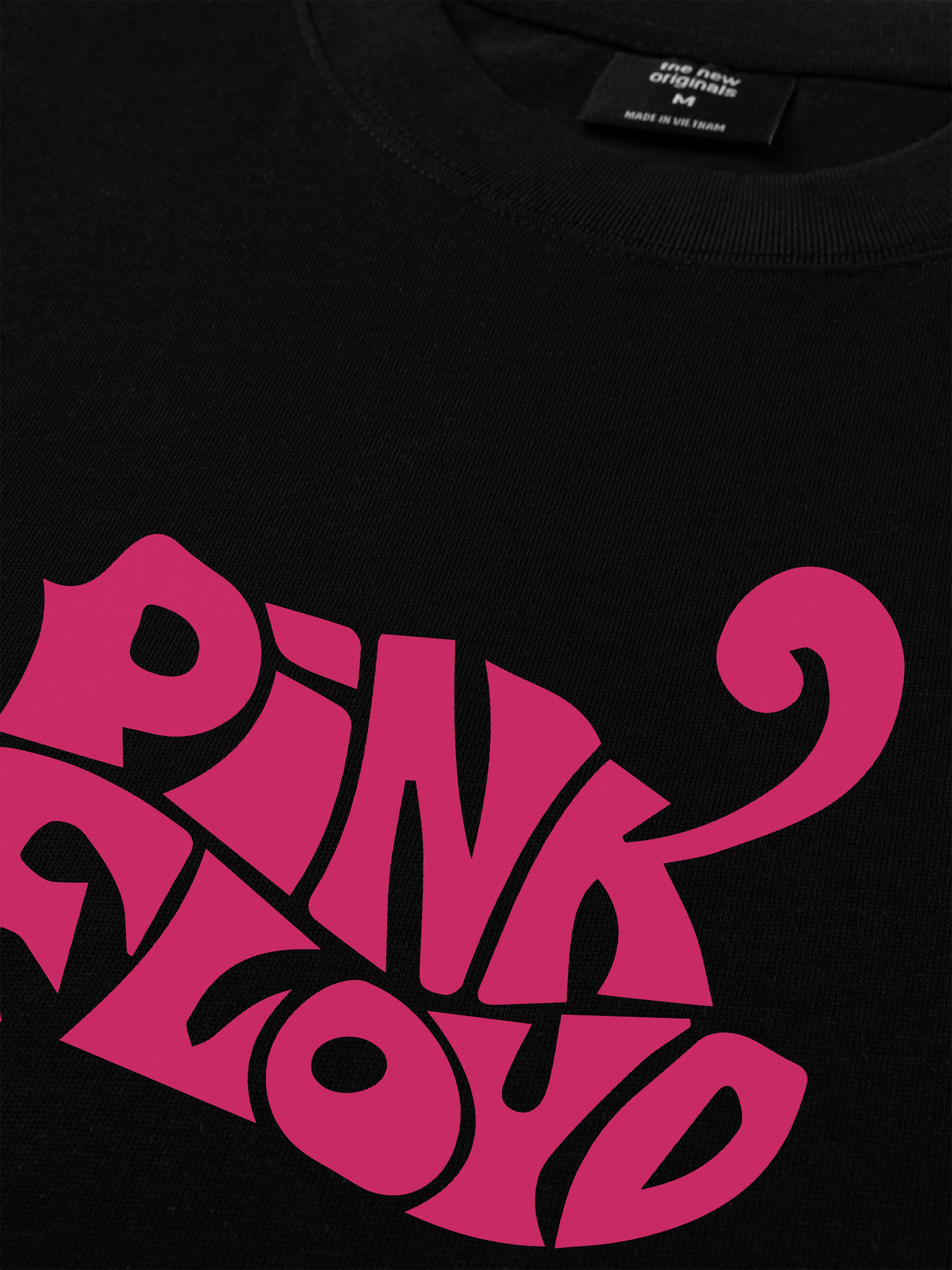 Áo Thun Relaxed Fit Pink Floyd Logo Pink