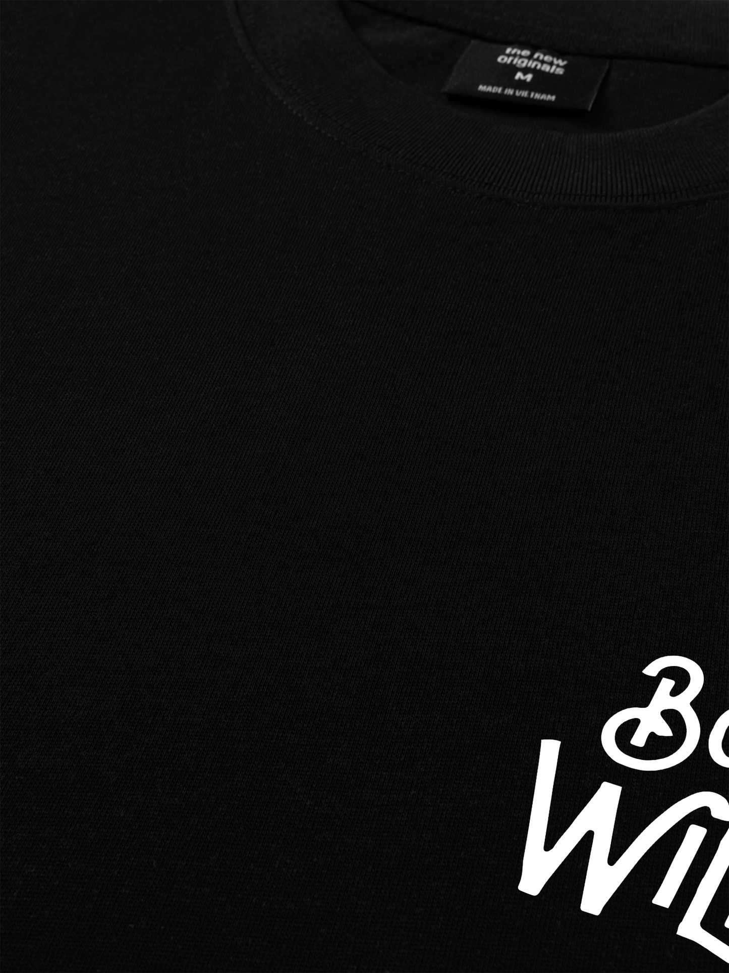 Áo Thun Relaxed Fit Wolf Born To Be Wild