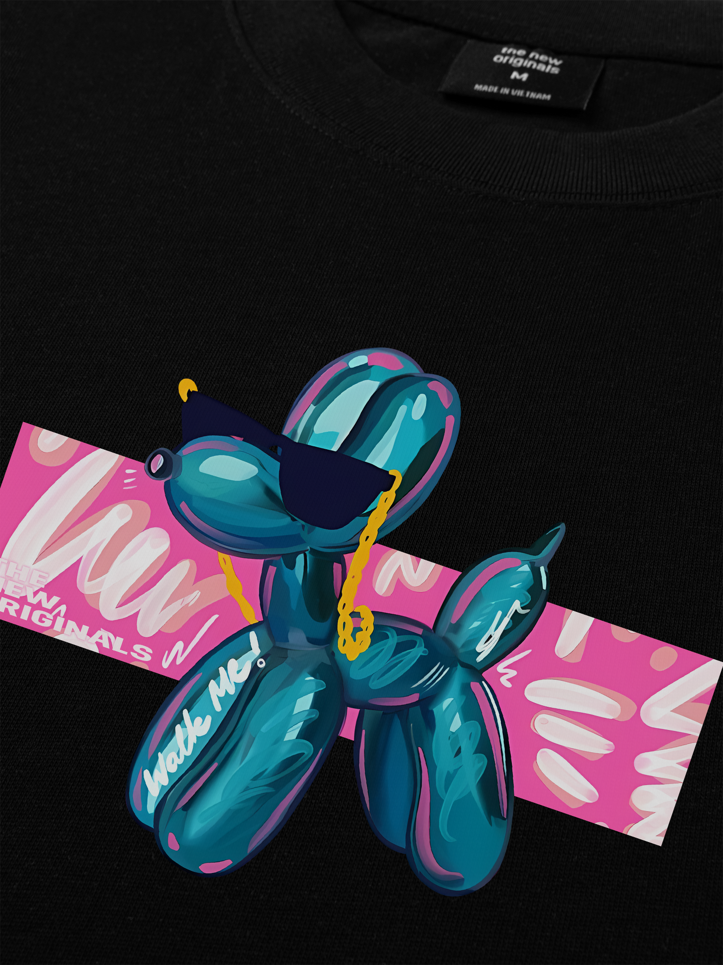 Áo Thun Relaxed Fit Iconic Balloon Dog Walk Me