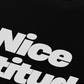 Áo Thun Relaxed Fit Life Vibe Nice Attitude
