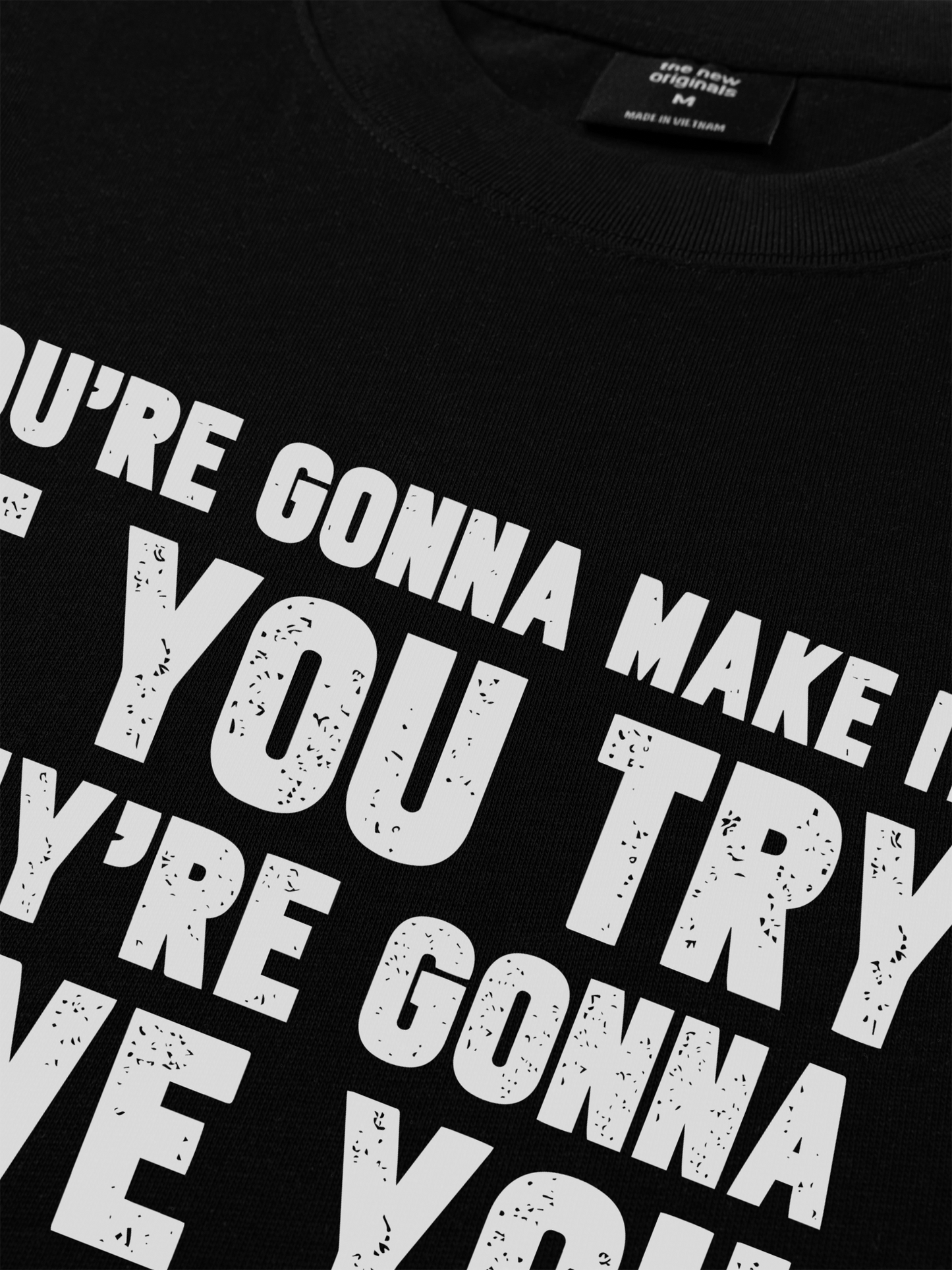 Áo Thun Relaxed Fit Pink Floyd You're Gonna Make It If You Try