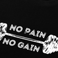 Áo Thun Relaxed Fit No Pain No Gain