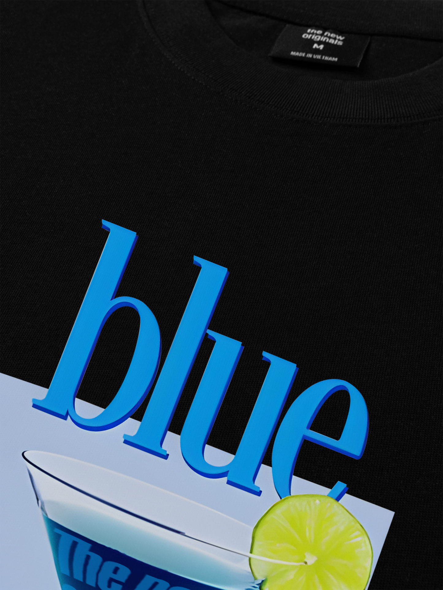 Áo Thun Relaxed Fit Fresh Blue Lagoon