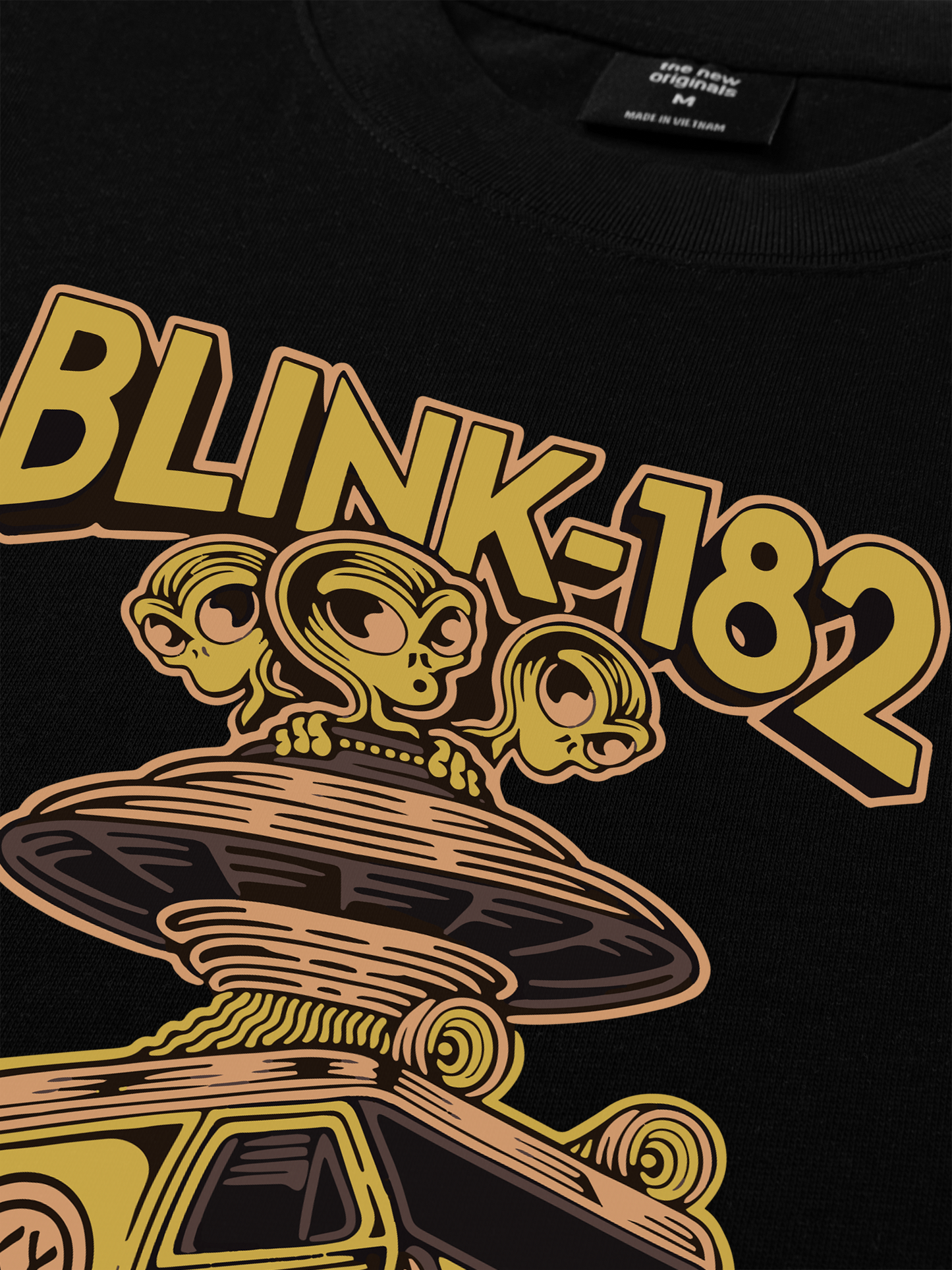 Áo Thun Relaxed Fit Blink 182 Aliens Exist