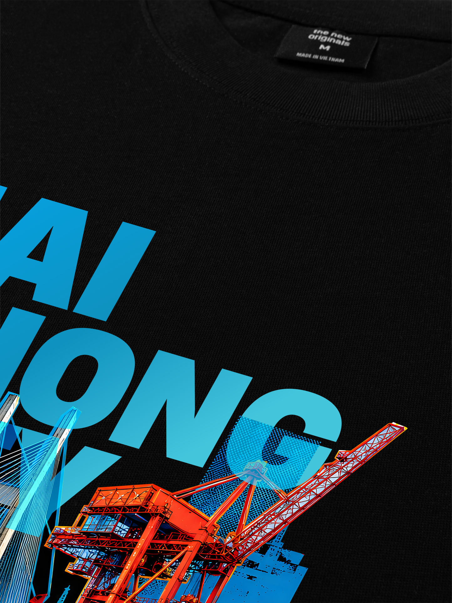 Áo Thun Relaxed Fit Hai Phong City