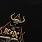 Áo Thun Relaxed Fit AC DC Logo Skull Cannon