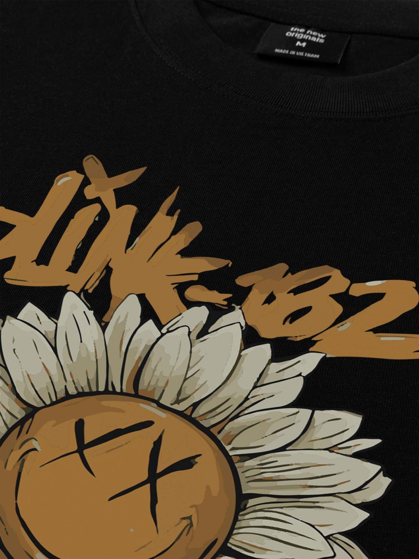Áo Thun Relaxed Fit Blink 182 Flower