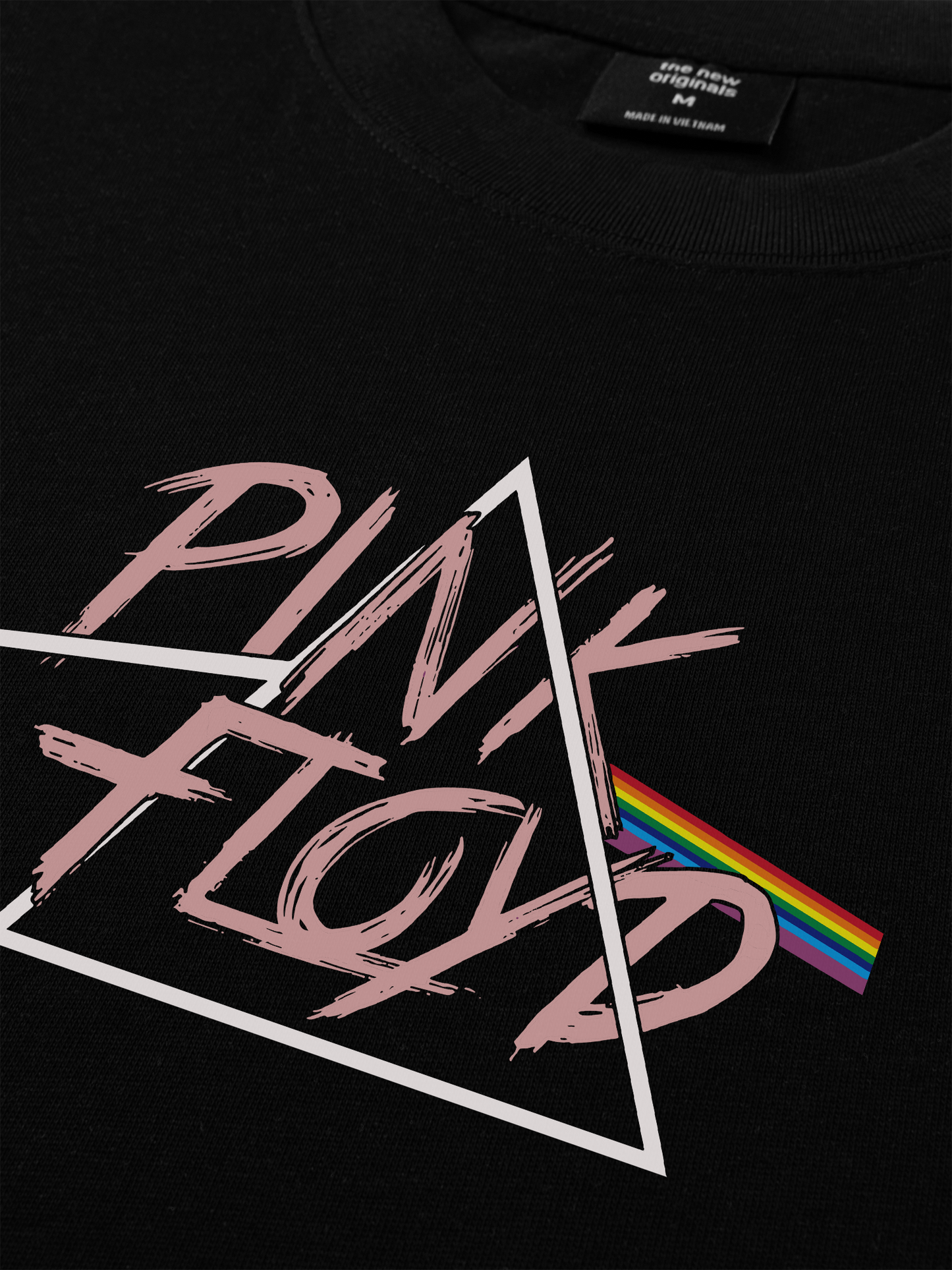 Áo Thun Relaxed Fit Pink Floyd Logo
