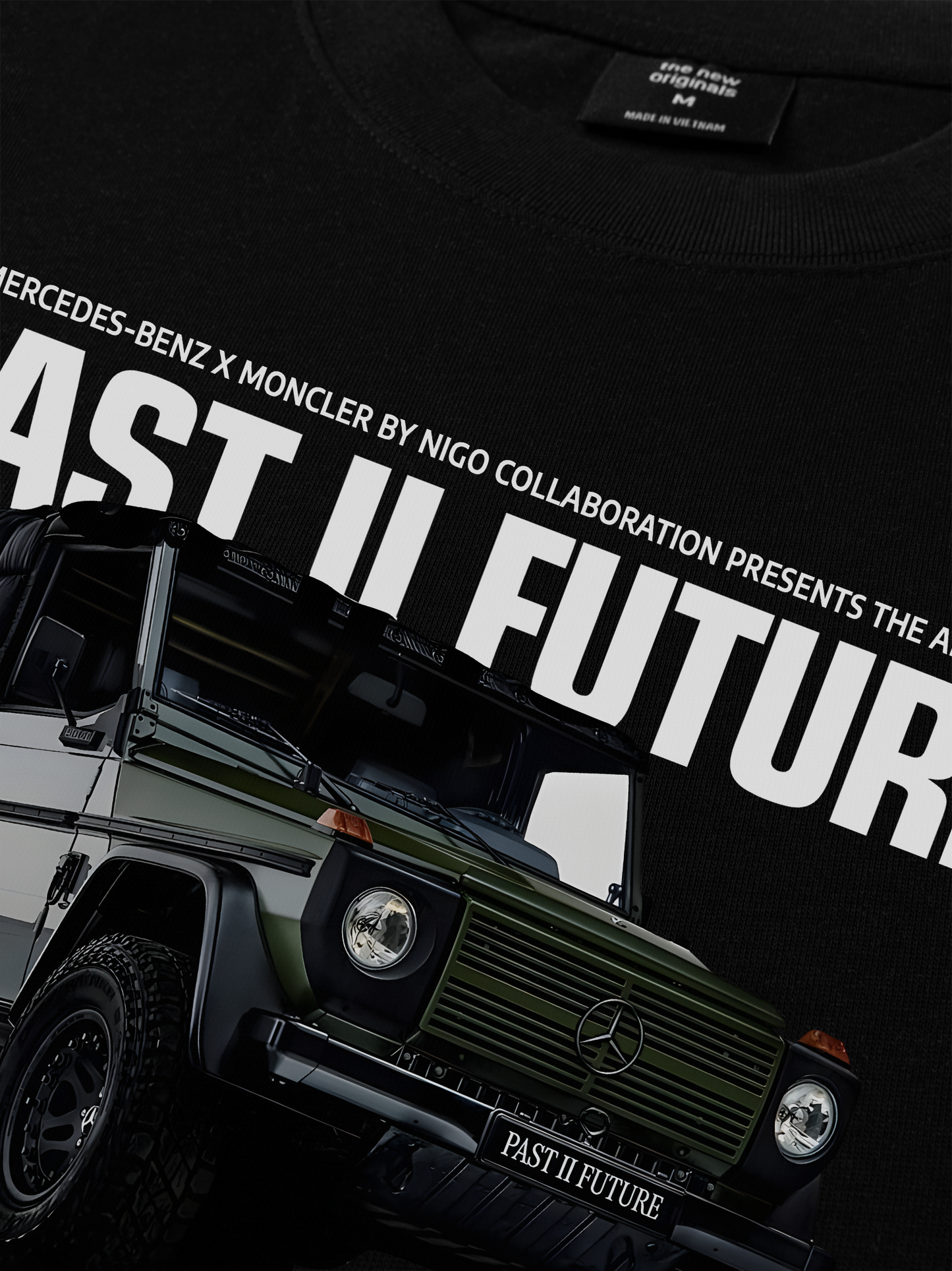 Áo Thun Relaxed Fit Car Past II Future