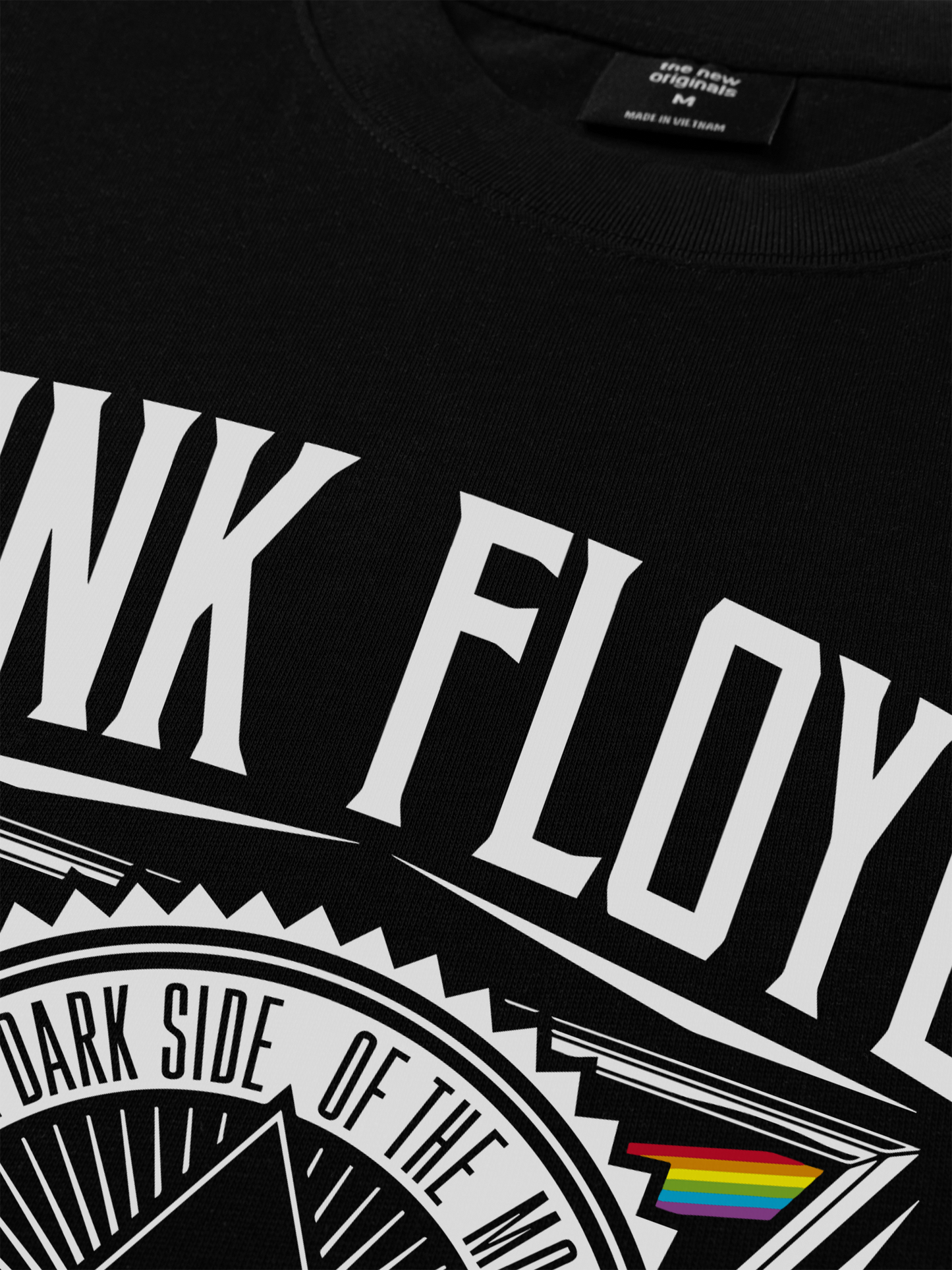 Áo Thun Relaxed Fit Pink Floyd The Dark Side Of The Moon Basic