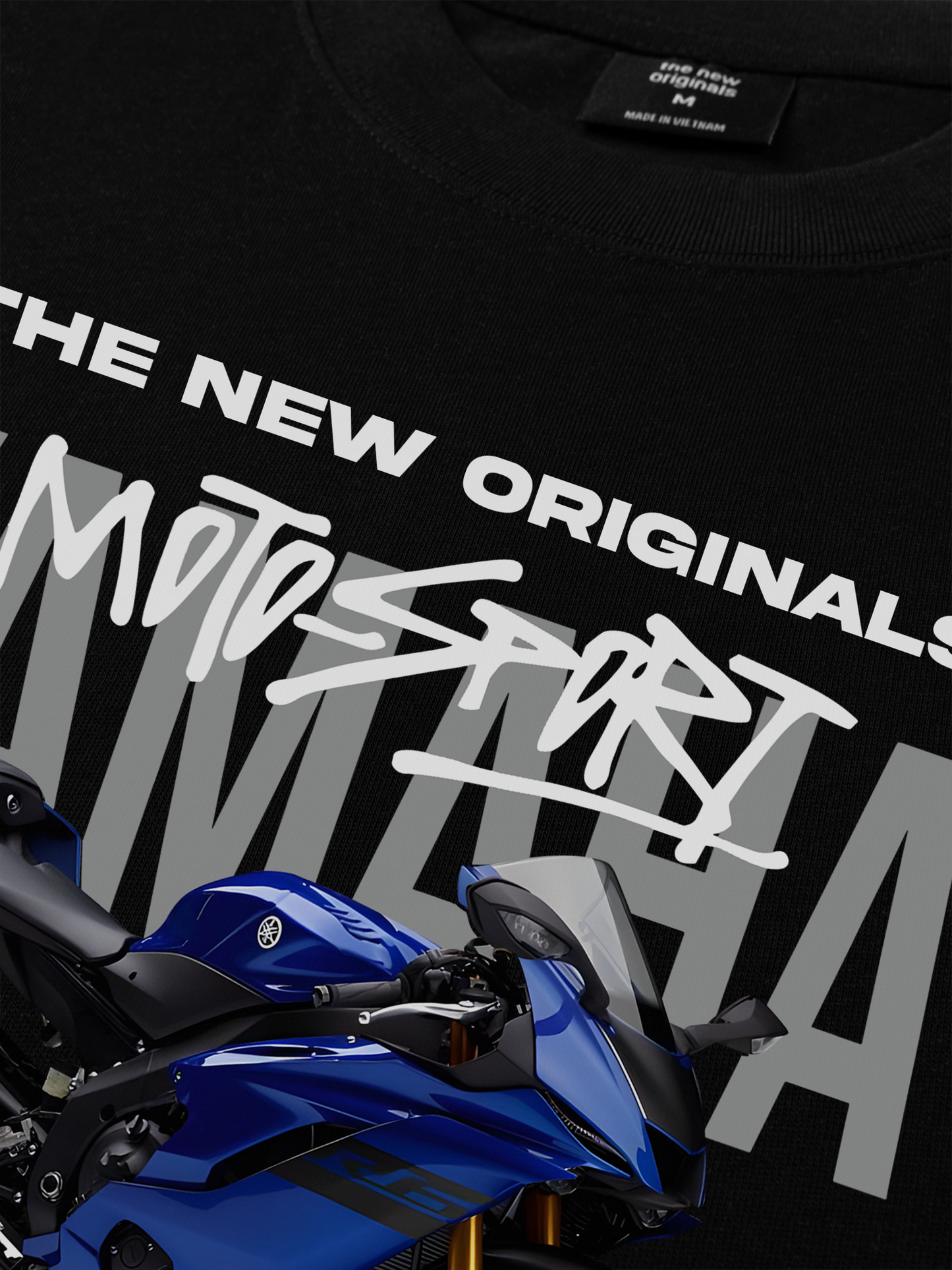 Áo Thun Relaxed Fit Motor Sport Yamaha YZF-R1