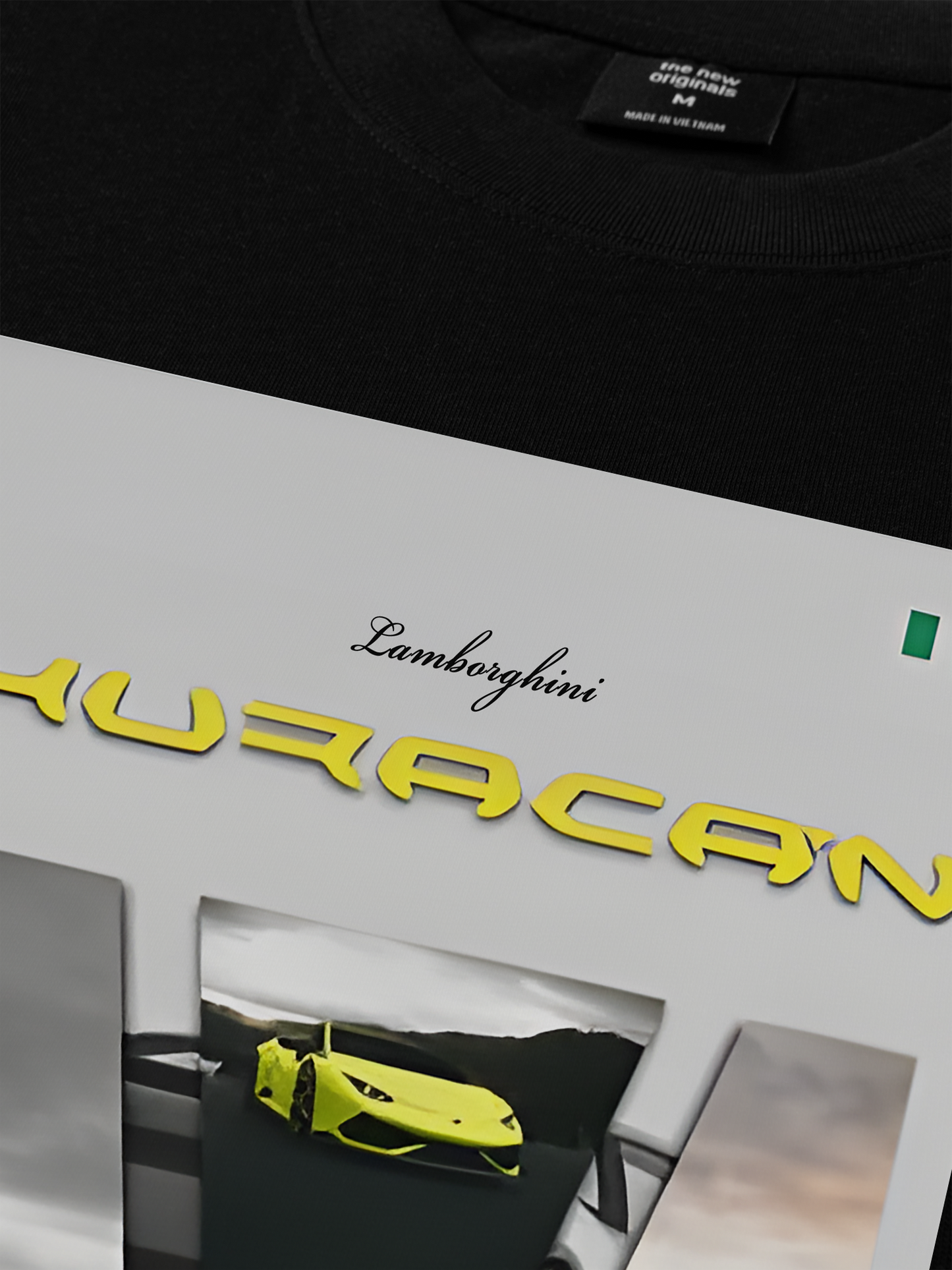 Áo Thun Relaxed Fit Car Lamborghini Muracan