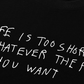 Áo Thun Relaxed Fit Life Is Too Short