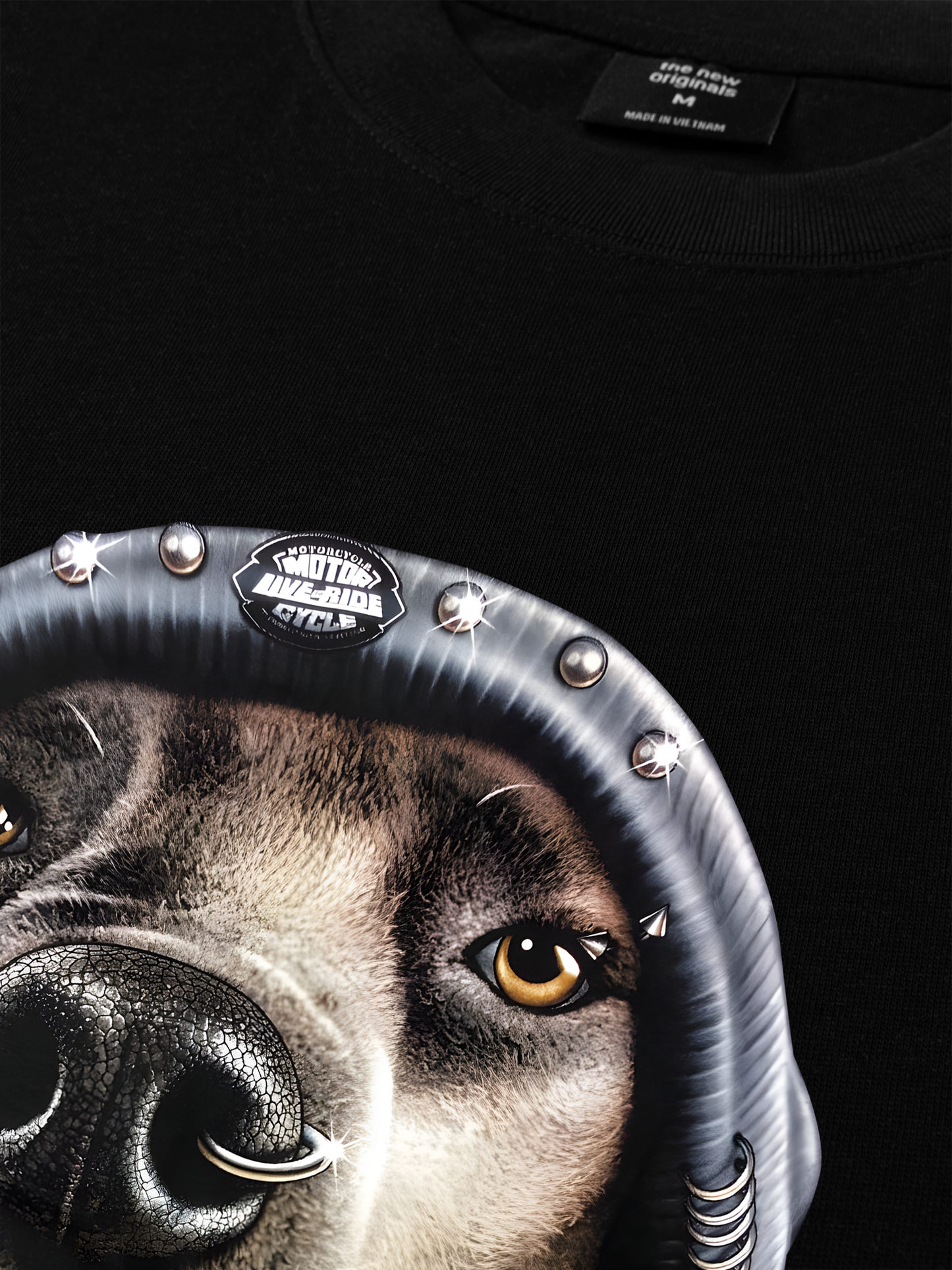 Áo Thun Relaxed Fit Animal Mood Smokey Dog