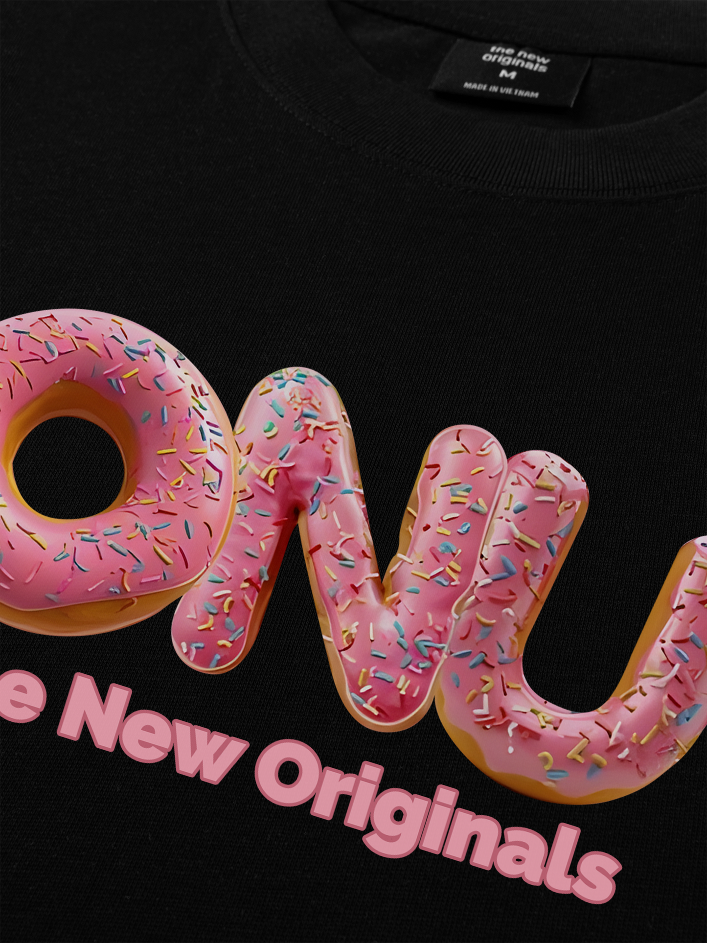 Áo Thun Relaxed Fit Foody Donut Sprinkles
