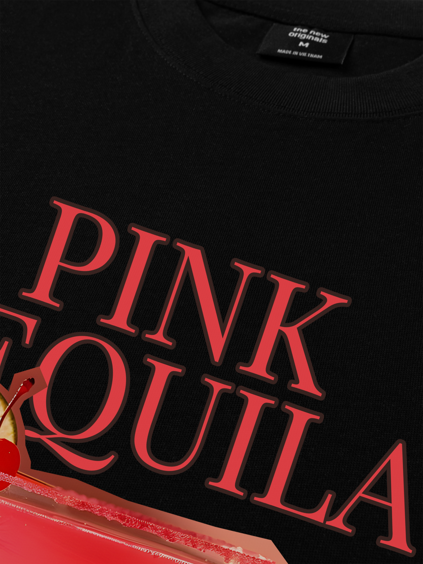 Áo Thun Relaxed Fit Fresh Pink Tequila