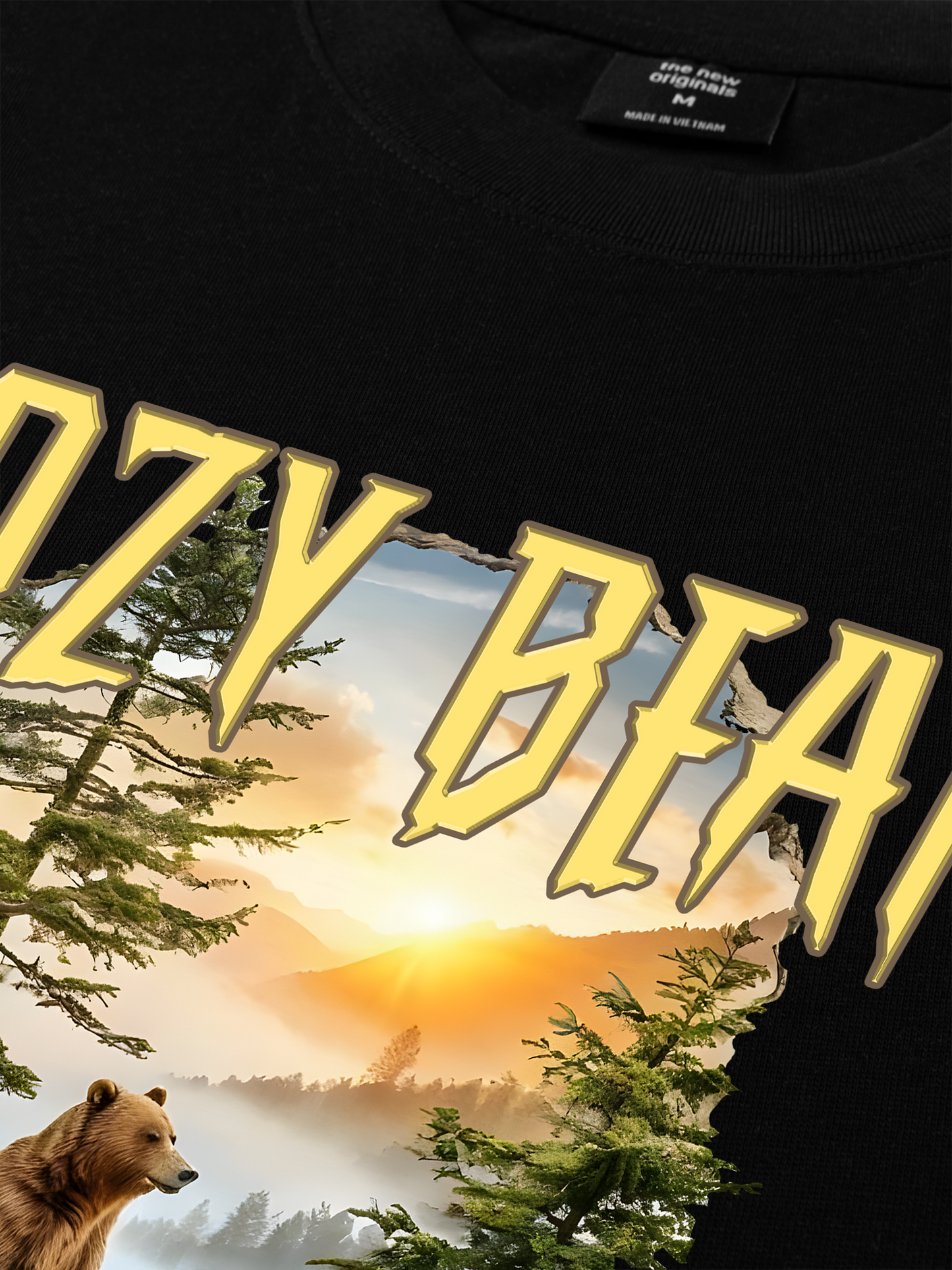 Áo Thun Relaxed Fit Cozy Bear