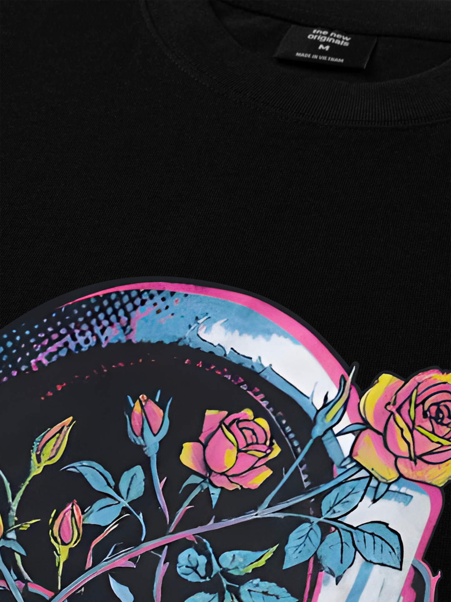 Áo Thun Relaxed Fit Cosmic Blooms