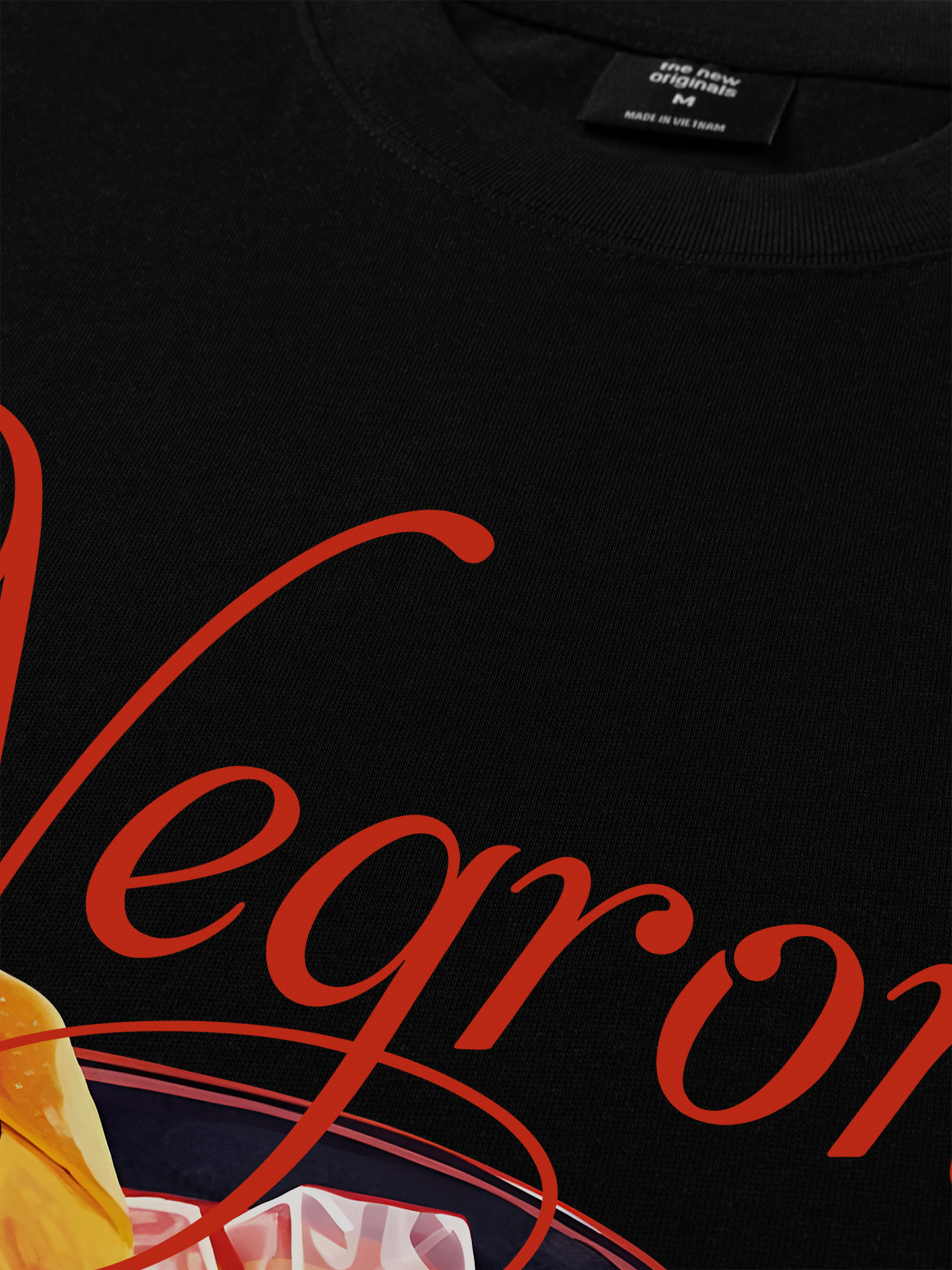 Áo Thun Relaxed Fit Fresh Red Negroni