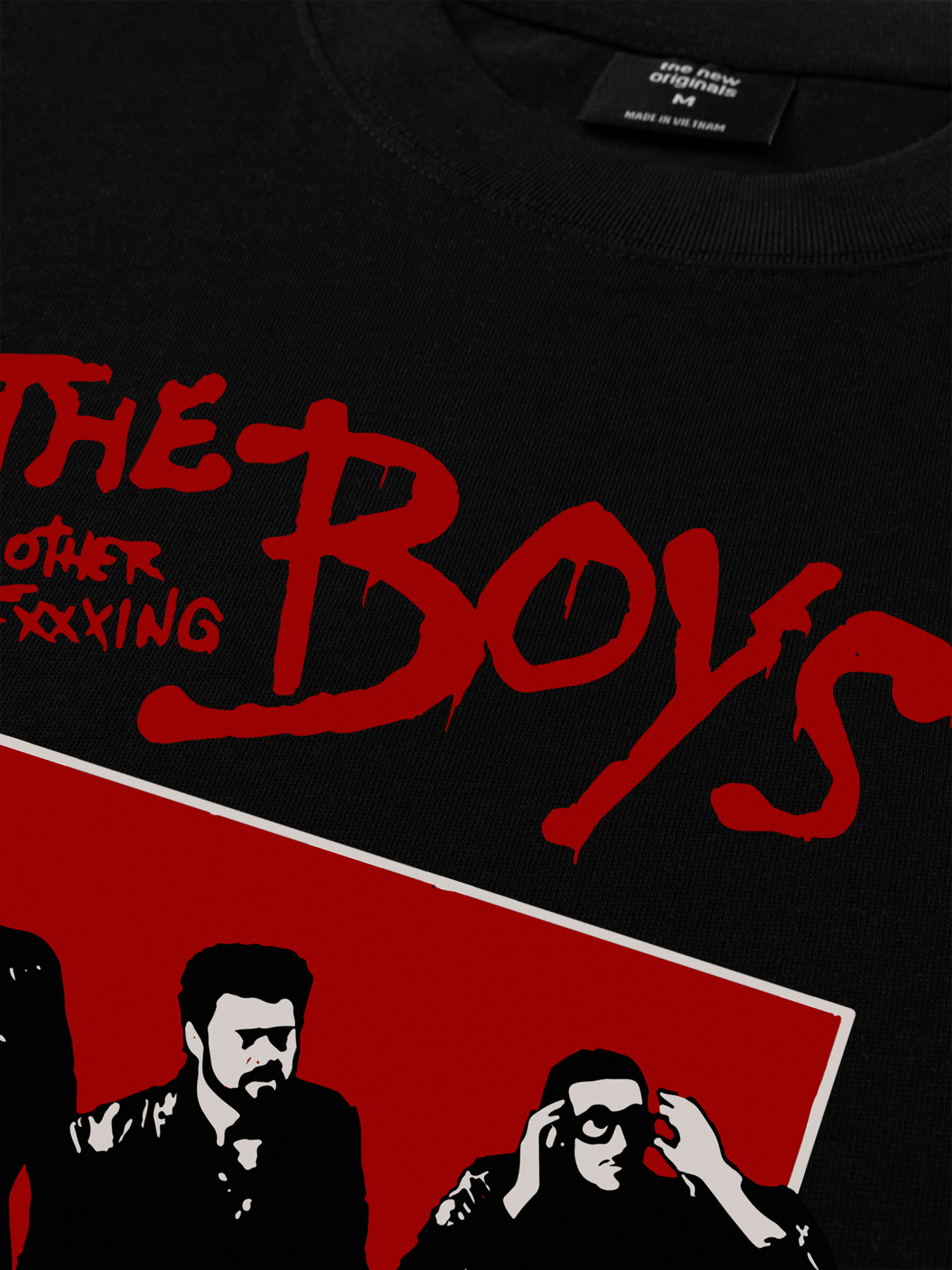 Áo Thun Relaxed Fit Movie The Boys Red Frame