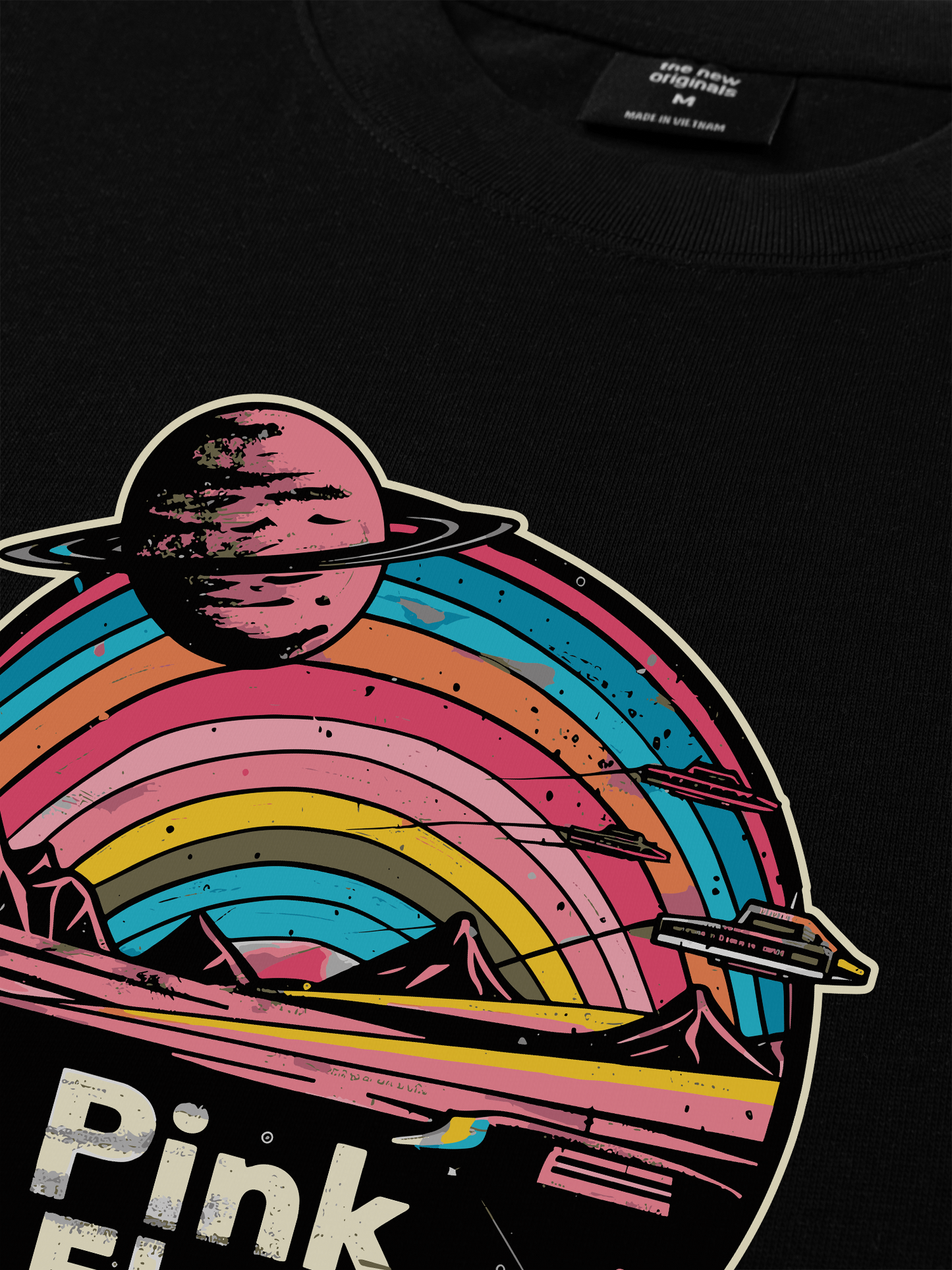 Áo Thun Relaxed Fit Pink Floyd Dark Side Of The Moon Album