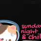 Áo Thun Relaxed Fit Sunday Night & Chill