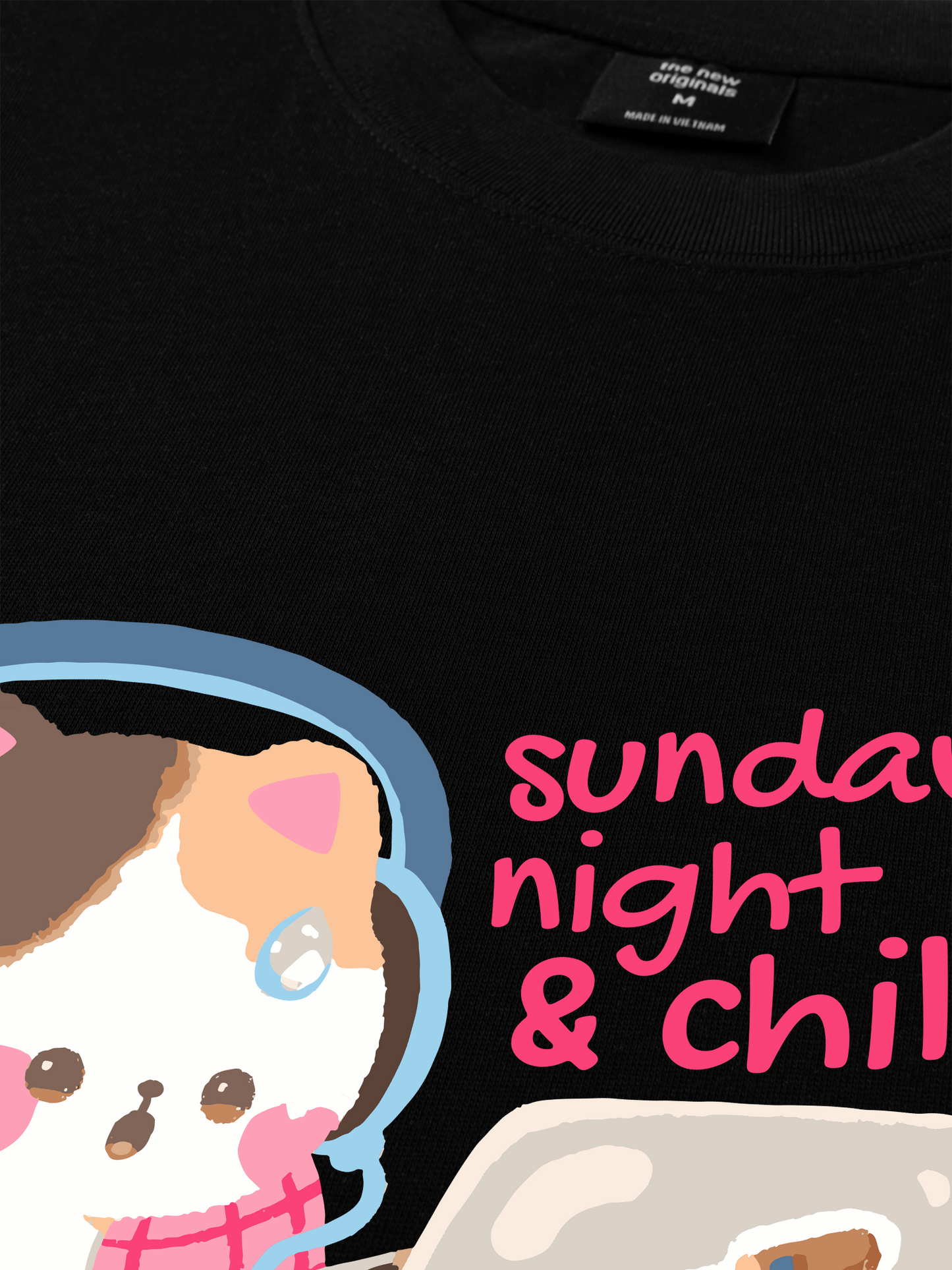 Áo Thun Relaxed Fit Sunday Night & Chill