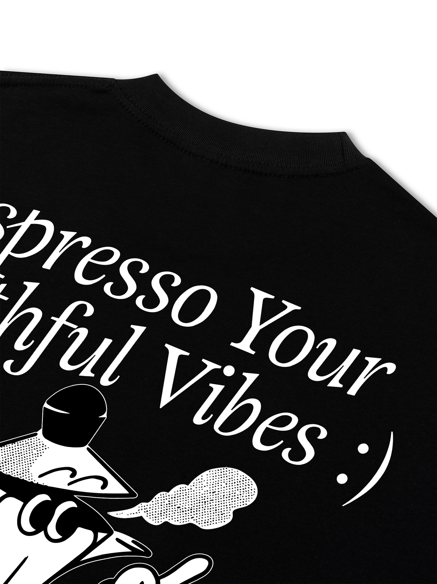 Áo Thun Relaxed Fit Espresso Your Youthful Vibes